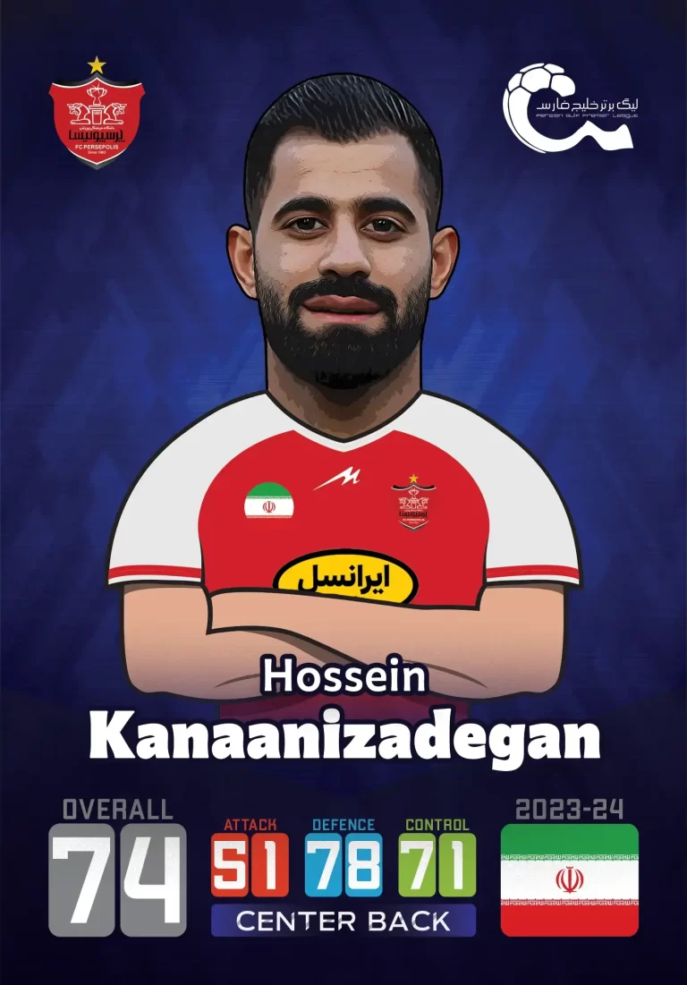 کارت بازی حسین کنعانی زادگان