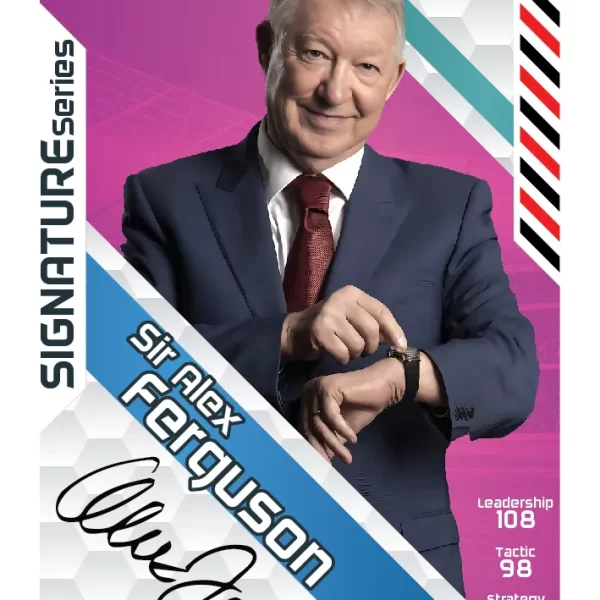 کارت بازی امضایی سر الکس فرگوسن 2026