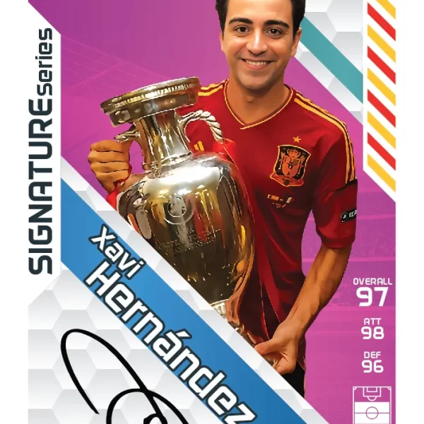 کارت بازی امضایی ژاوی هرناندز 2026