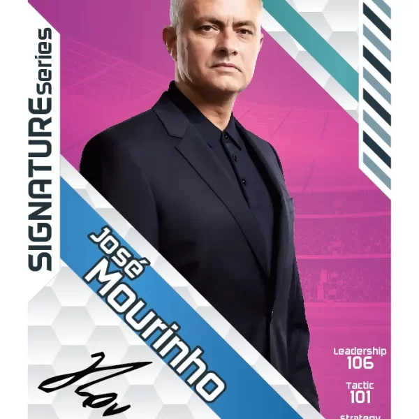 کارت بازی امضایی ژوزه مورینیو 2026