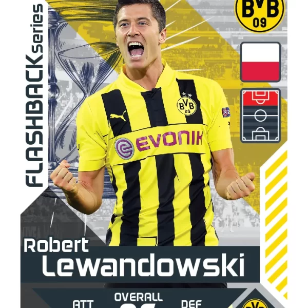 کارت بازی فلش بک روبرت لواندوفسکی1 2026