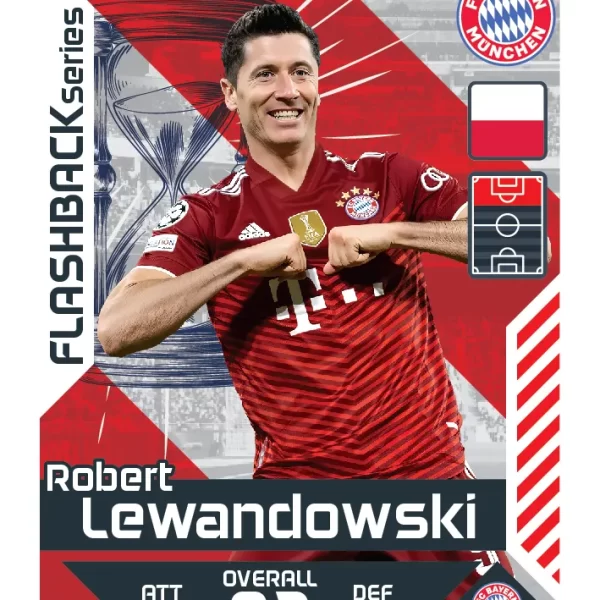 کارت بازی فلش بک روبرت لواندوفسکی2 2026