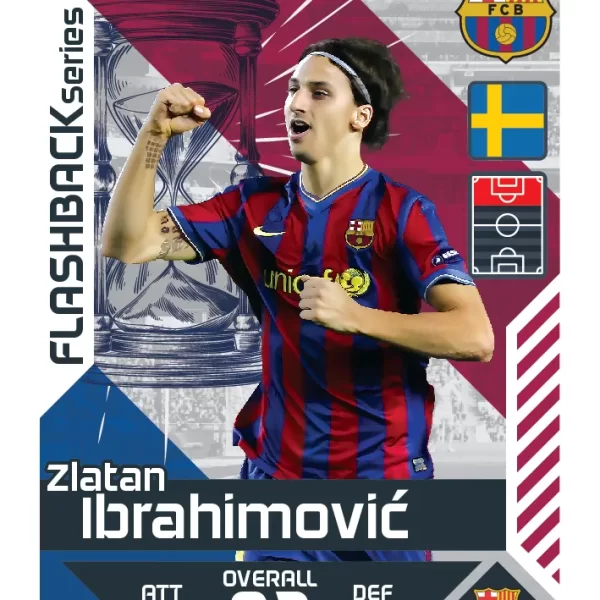 کارت بازی فلش بک زلاتان اِبراهیموویچ4 2026