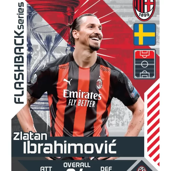 کارت بازی فلش بک زلاتان اِبراهیموویچ9 2026