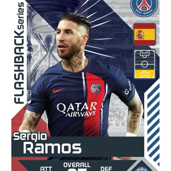 کارت بازی فلش بک سرخیو راموس3 2026