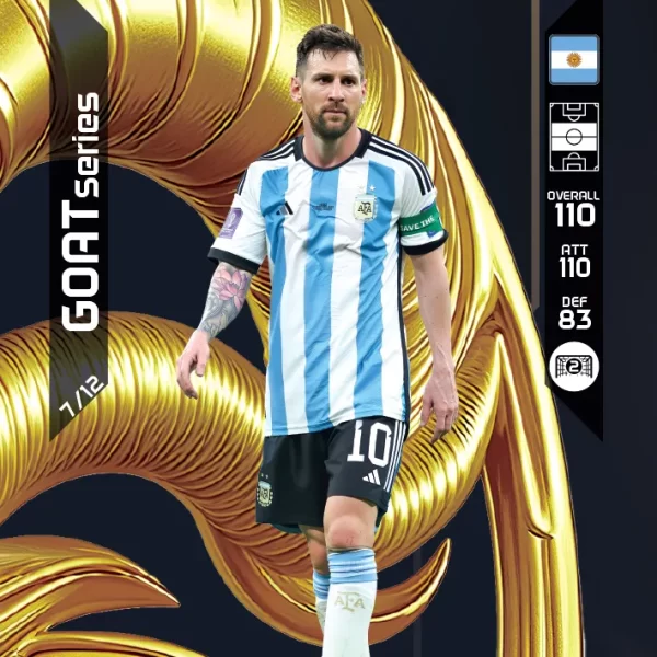 کارت بازی گوت لیونل مسی 2026